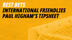 Image for International Friendlies Tipsheet